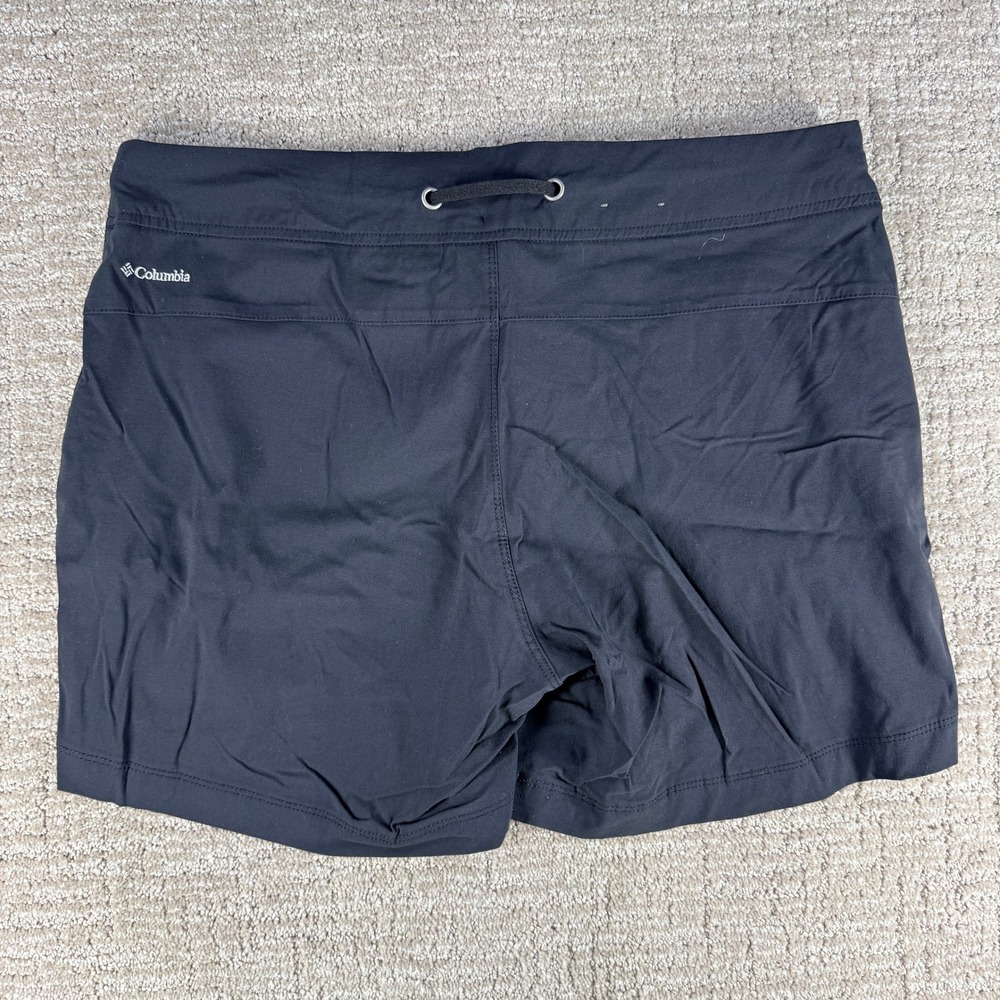 Columbia Omni-Shield Hiking Shorts Drawstring Water Repellent Black 10 SWomens - Picture 2 of 7